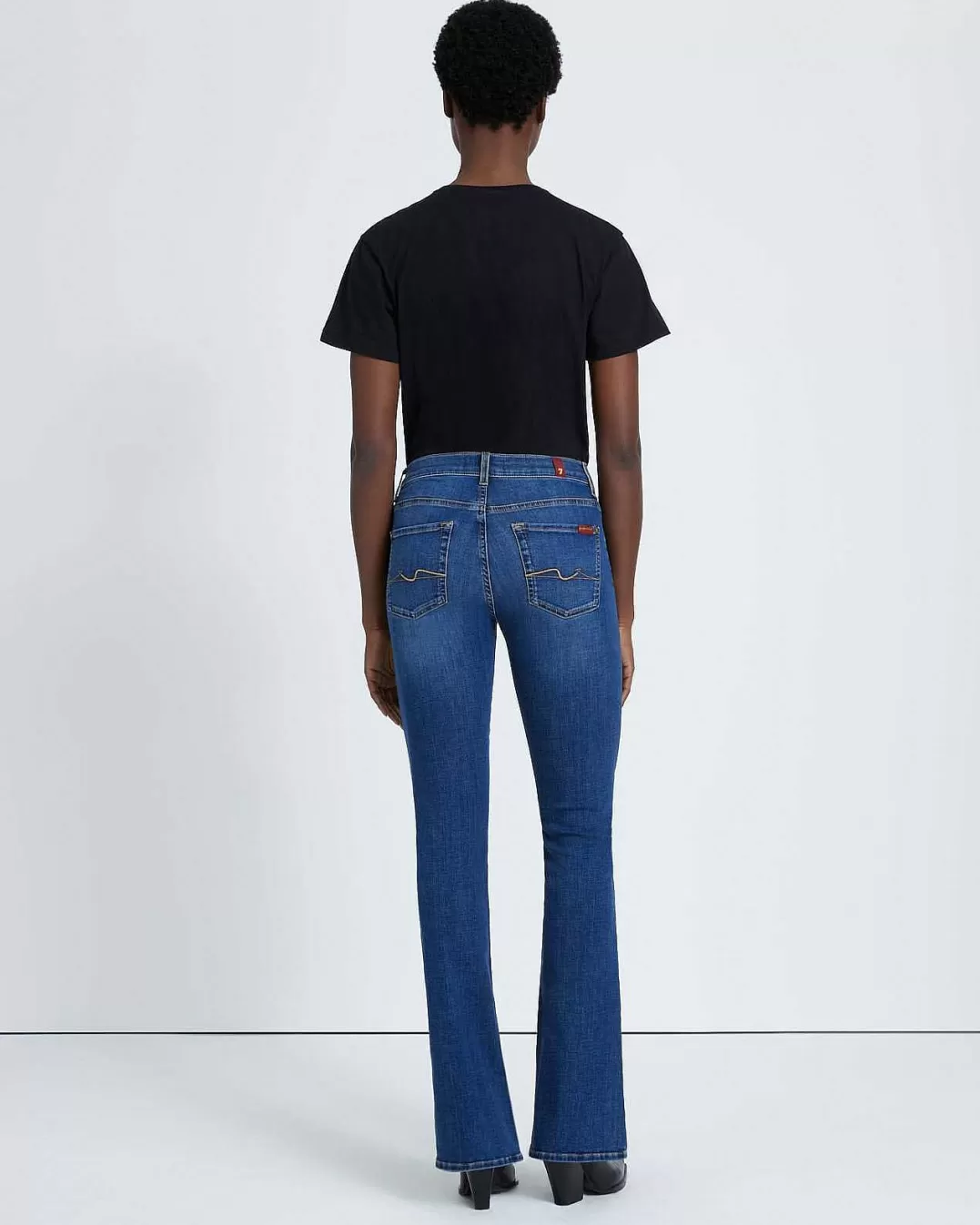 7 For All Mankind Jeans*B (Air) Kimmie Bootcut Dans Duchesse