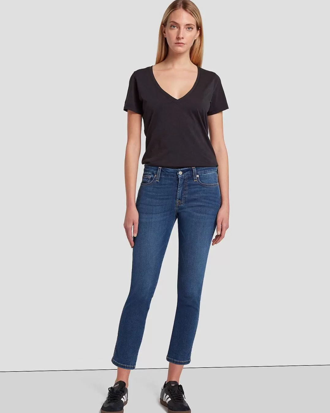 7 For All Mankind Jeans*B(Air) Kimmie Recadree Directement Duchesse