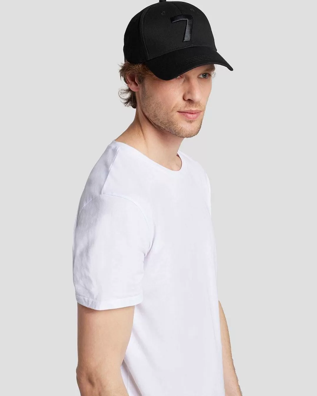 7 For All Mankind *Casquette De Baseball Noir