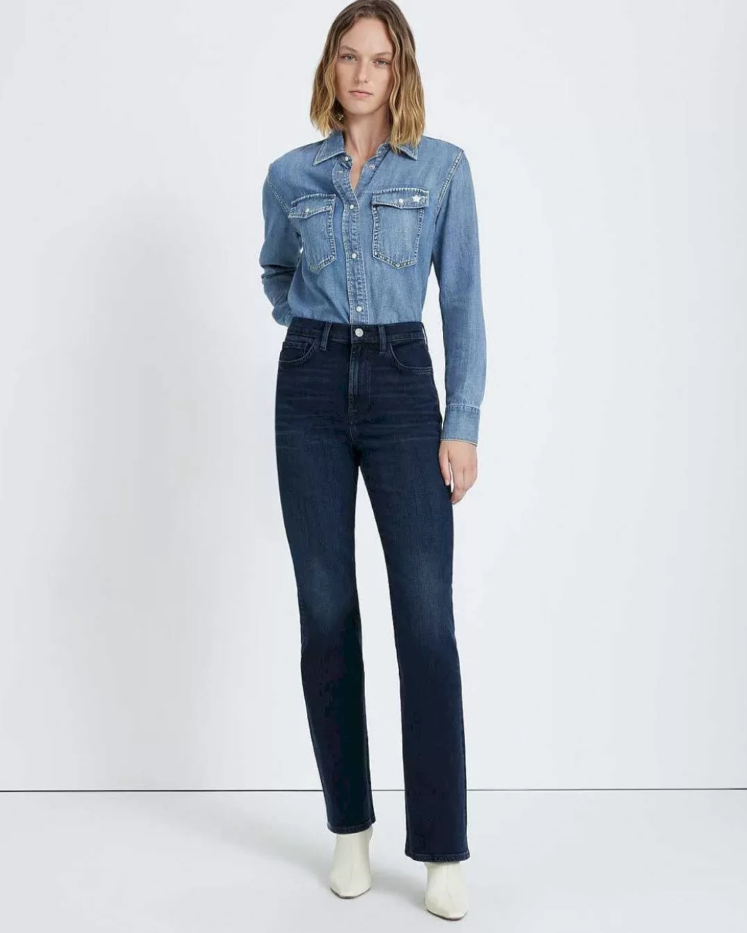 7 For All Mankind Jeans*Demarrage Facile Rayon De Soleil