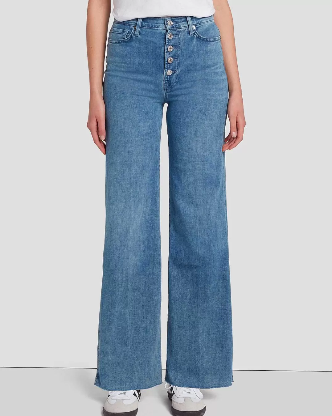 7 For All Mankind Jeans*Jo In, Taille Ultra Haute, Pour Gaucher Vive