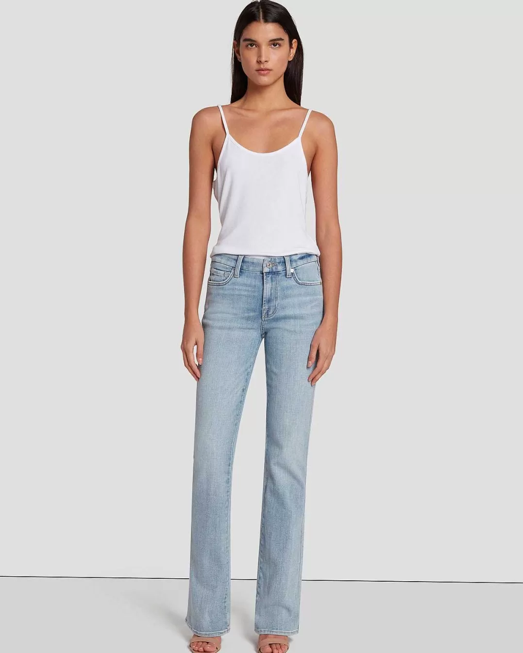 7 For All Mankind Jeans*Kimmie Bootcut En Serge Casse Coco Prive