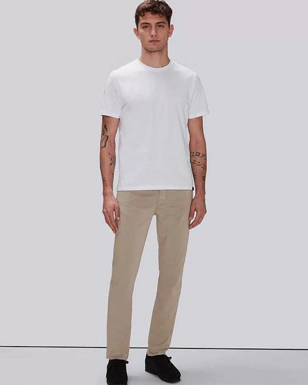 7 For All Mankind Jeans*Luxe Performance Plus Slimmy In Gris Ombre