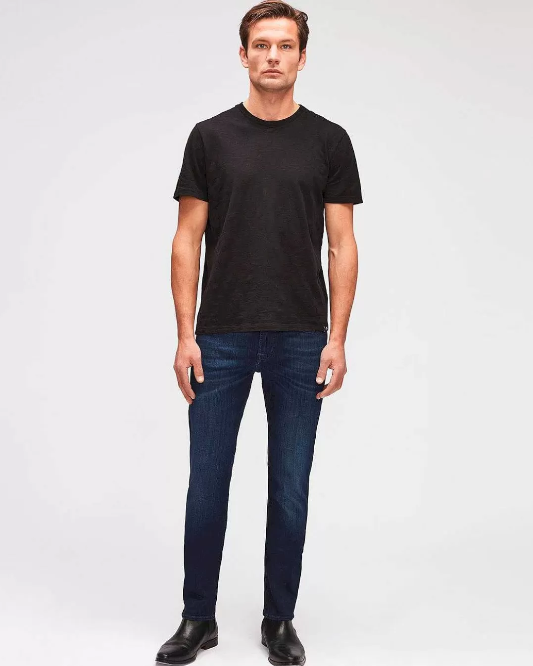 7 For All Mankind Jeans*Luxe Performance Plus Slimmy In Bleu Profond