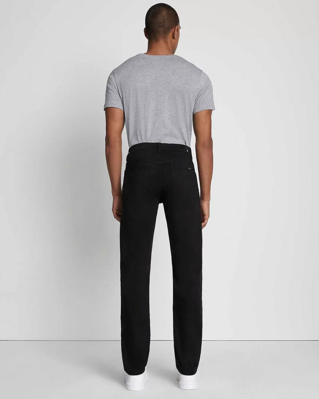 7 For All Mankind Jeans*Luxe Performance Plus Slimmy In Noir