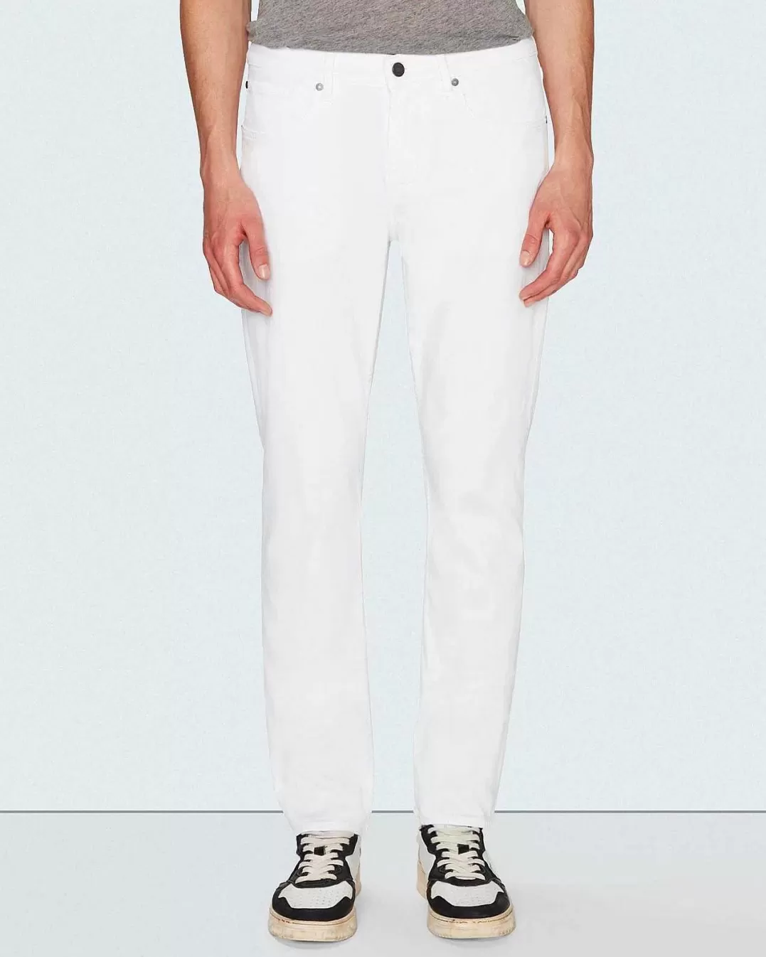 7 For All Mankind Jeans*Luxe Performance Slimmy Effile Blanc