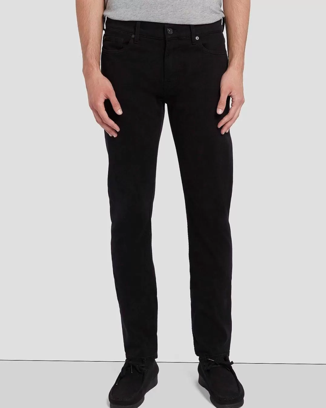 7 For All Mankind Jeans*Paxtyn Main Gauche Vrai Noir