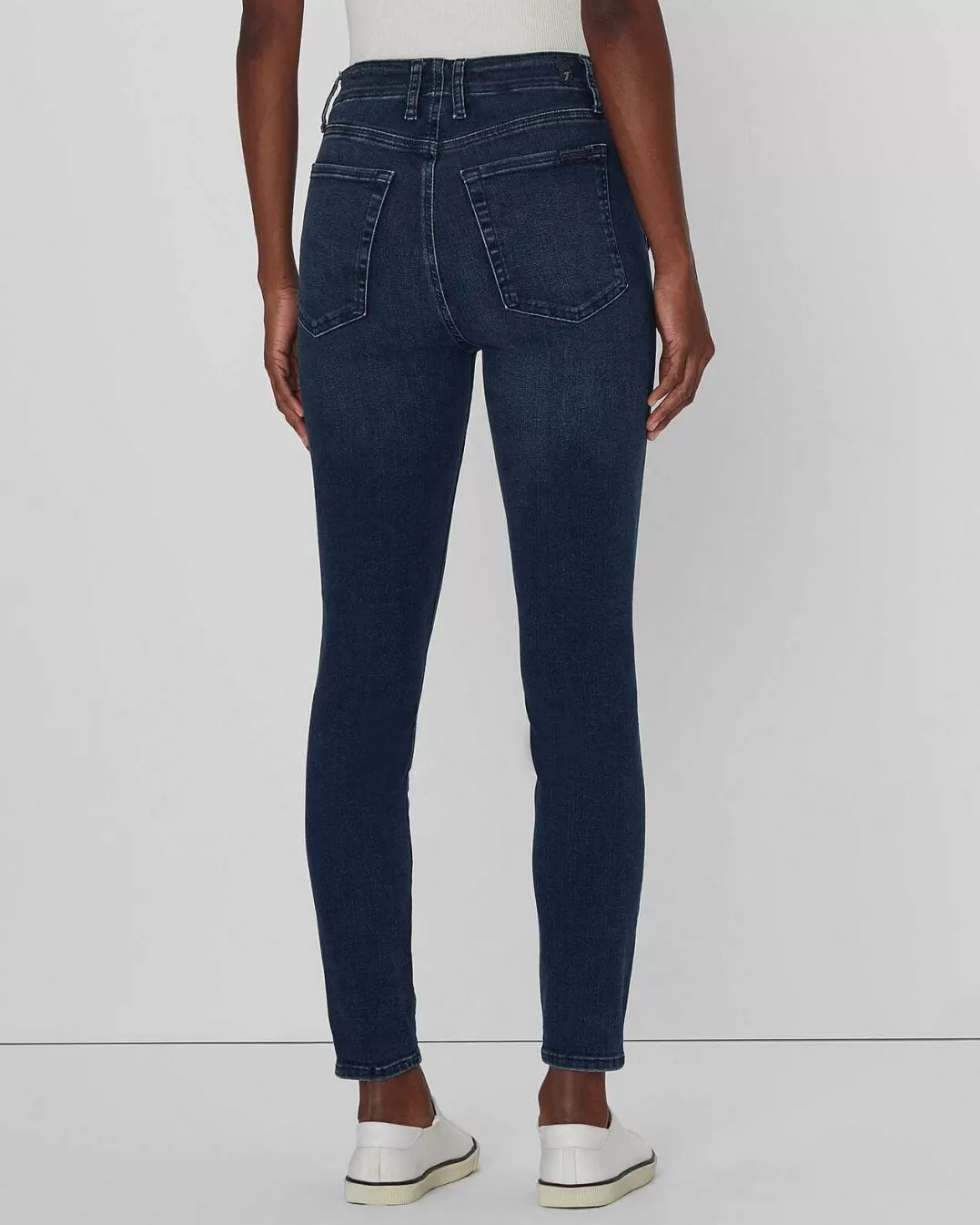 7 For All Mankind Jeans*Portia Dans Jeanne Bleu