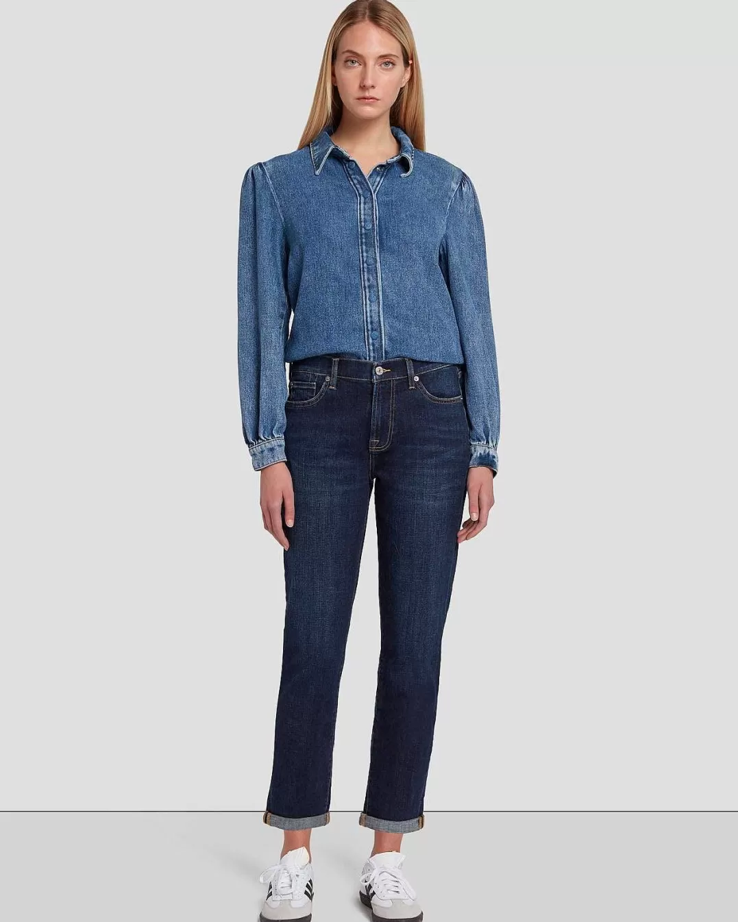 7 For All Mankind Jeans*Serge Casse Josefina In Calice