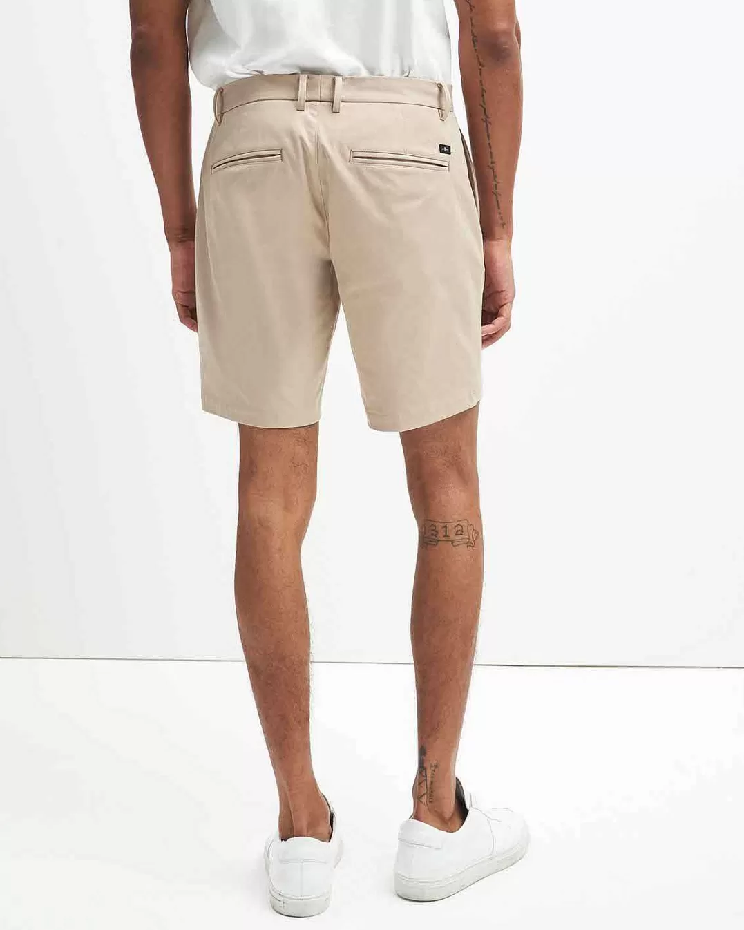 7 For All Mankind Shorts Et Pantalons*Serie Tech Court-Circuit Sable