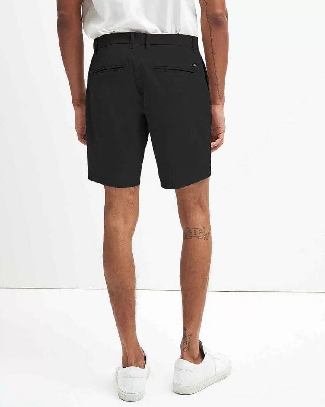 7 For All Mankind Shorts Et Pantalons*Serie Tech Court-Circuit Noir