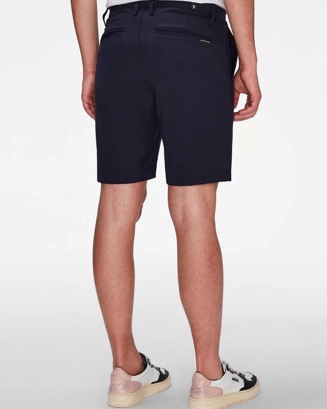 7 For All Mankind Shorts Et Pantalons*Serie Tech Court-Circuit Marine