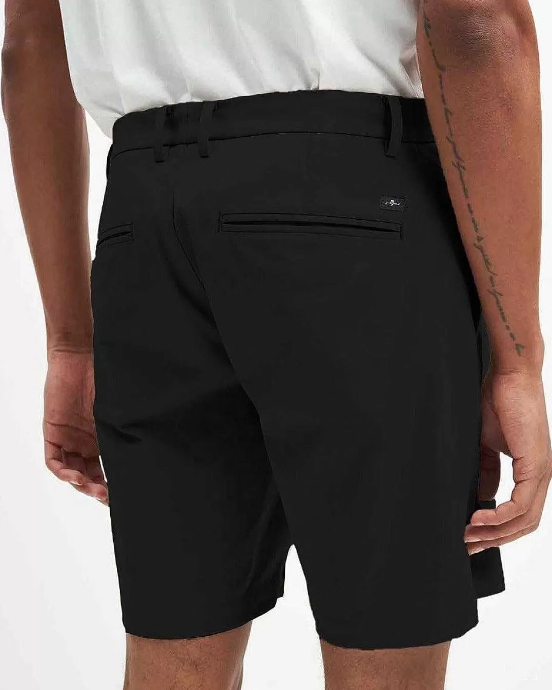 7 For All Mankind Shorts Et Pantalons*Serie Tech Court-Circuit Noir