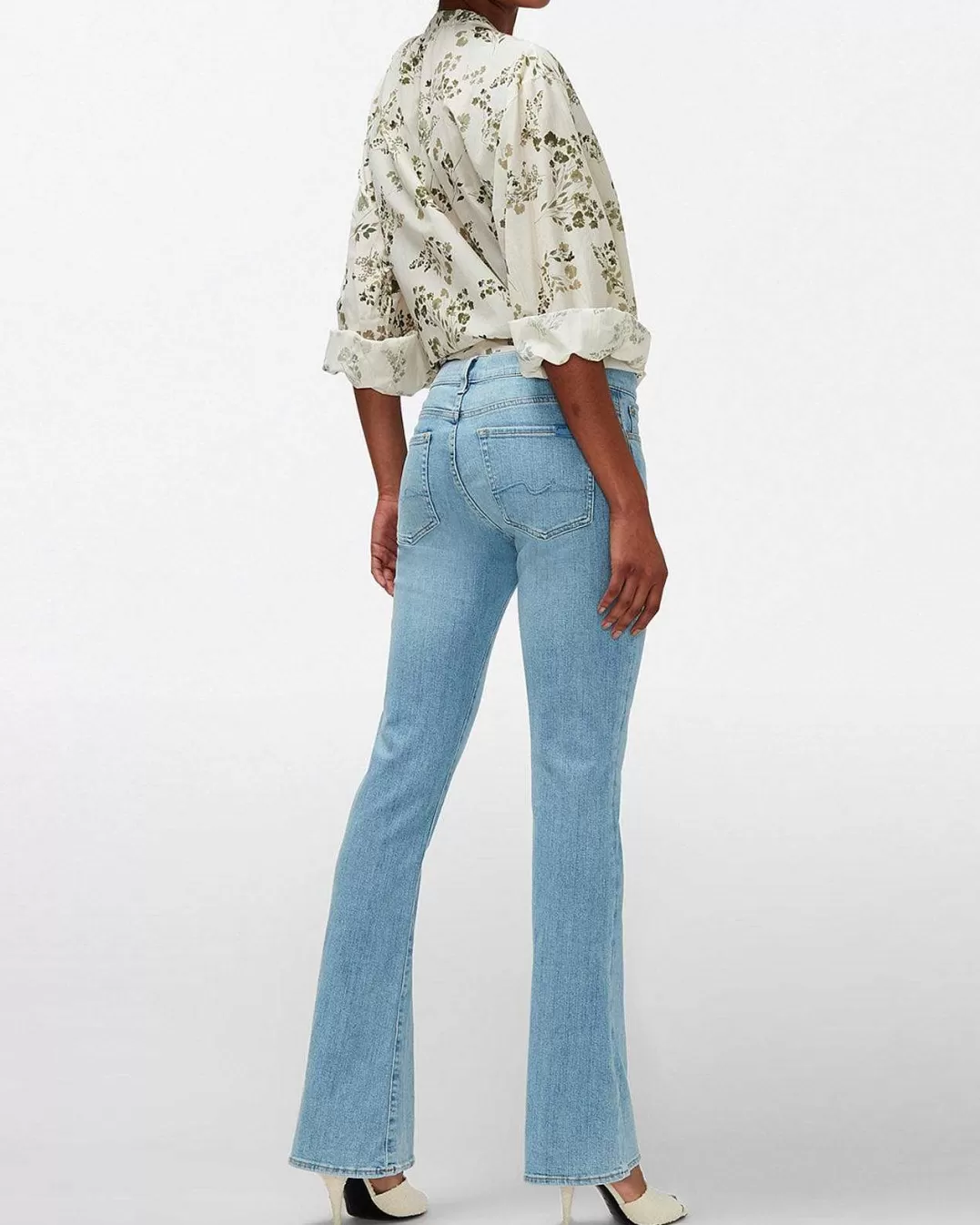 7 For All Mankind Jeans*Slim Illusion Kimmie Bootcut En Manuel De Jeu